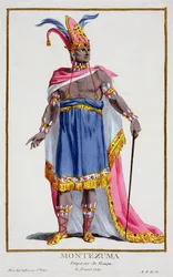 Montezuma, the Emperor of Mexico (1466-1520) 1780